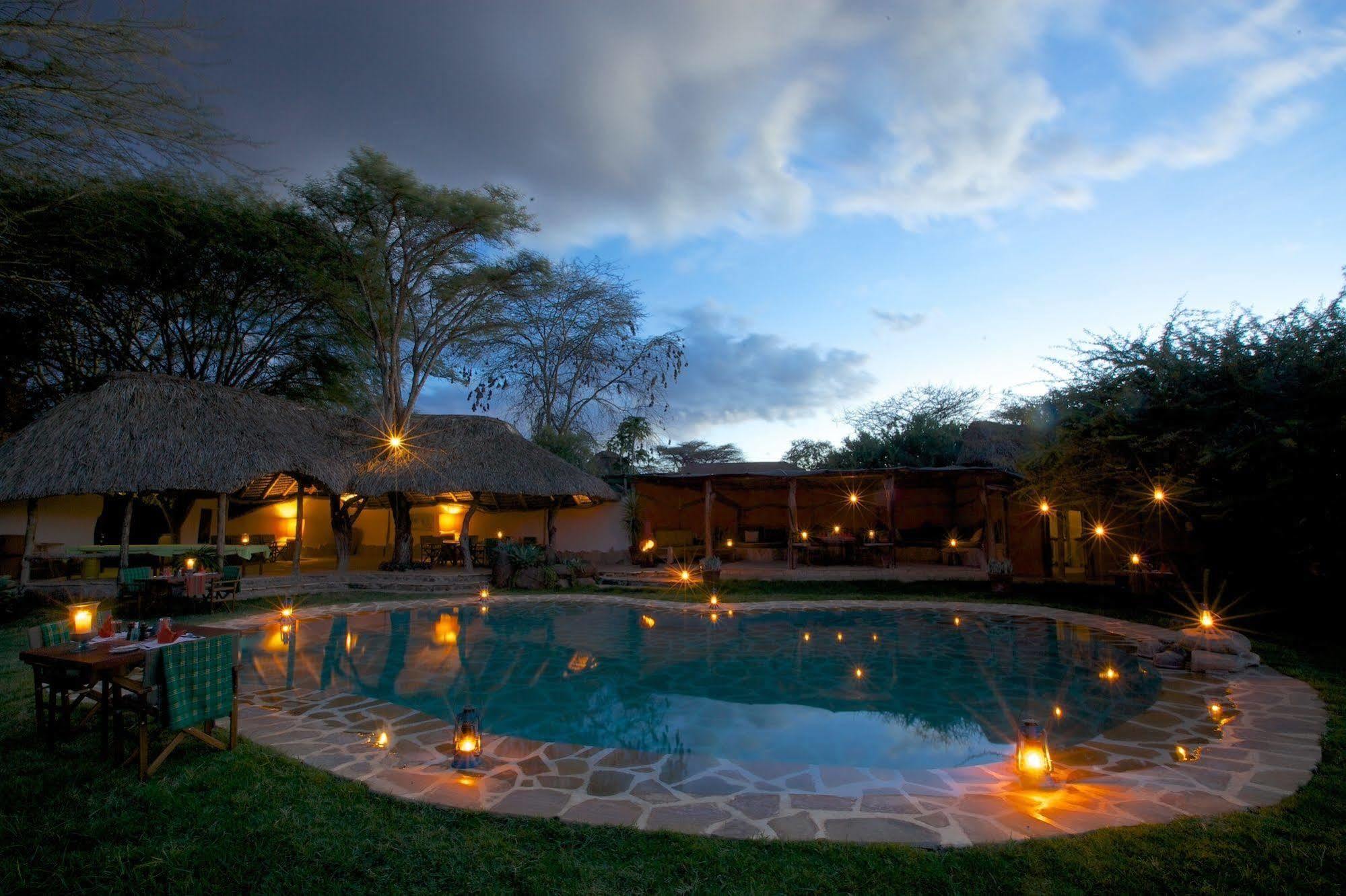 Hotel Elewana Lewa Safari Camp Timau Exteriér fotografie