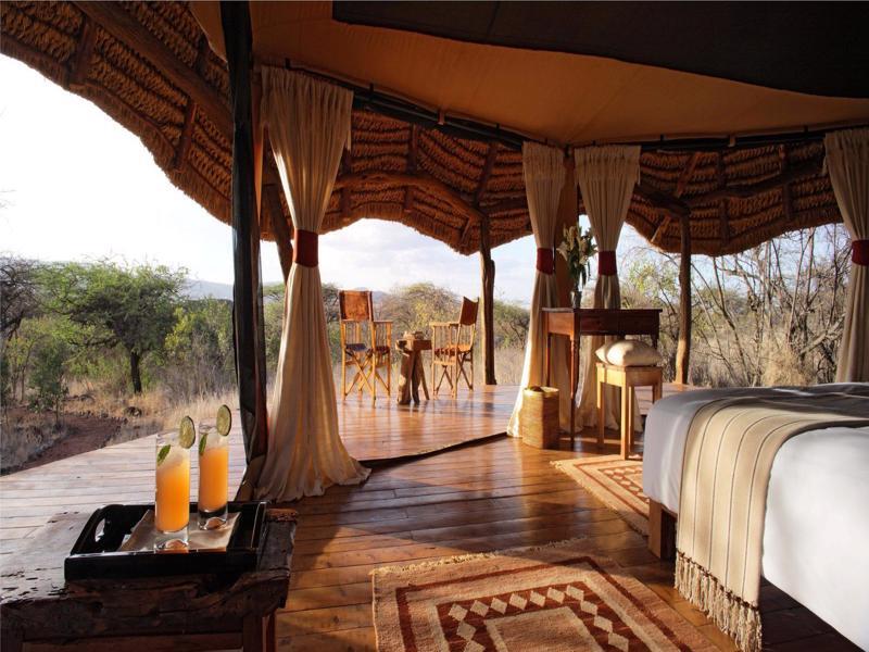 Hotel Elewana Lewa Safari Camp Timau Exteriér fotografie